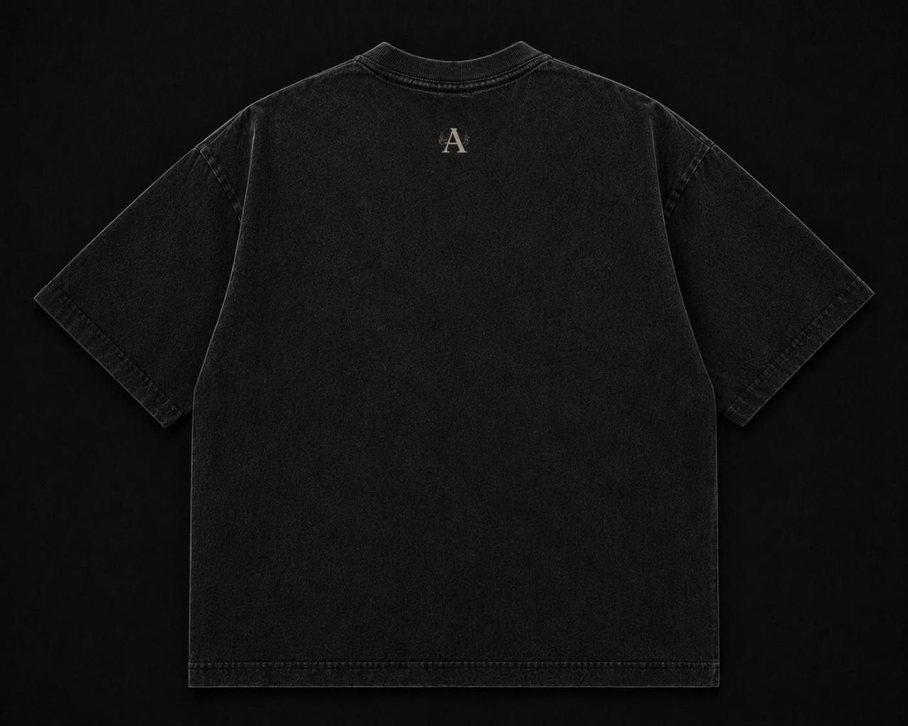 Vintage Oversized Graphic Letter A Streetwear T-Shirt (AUREN STUDIO)