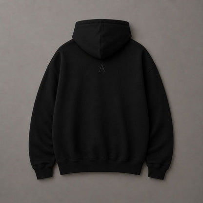 Premium Heavyweight Black Hoodie (AUREN STUDIOS)