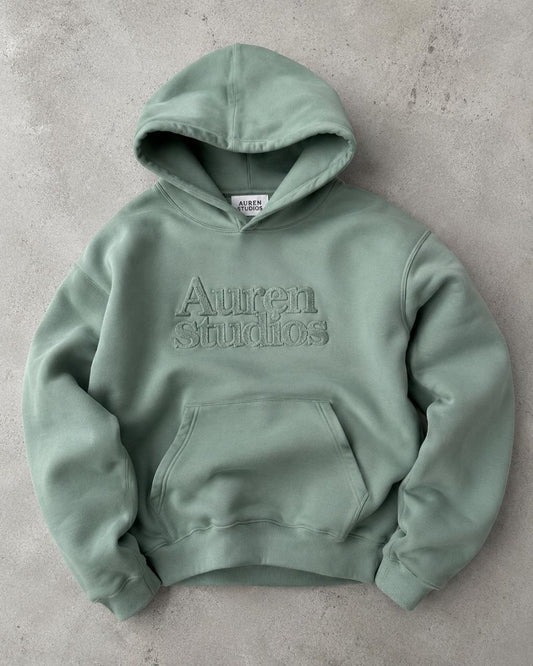 Sage Green Oversized Hoodie (AUREN STUDIOS)