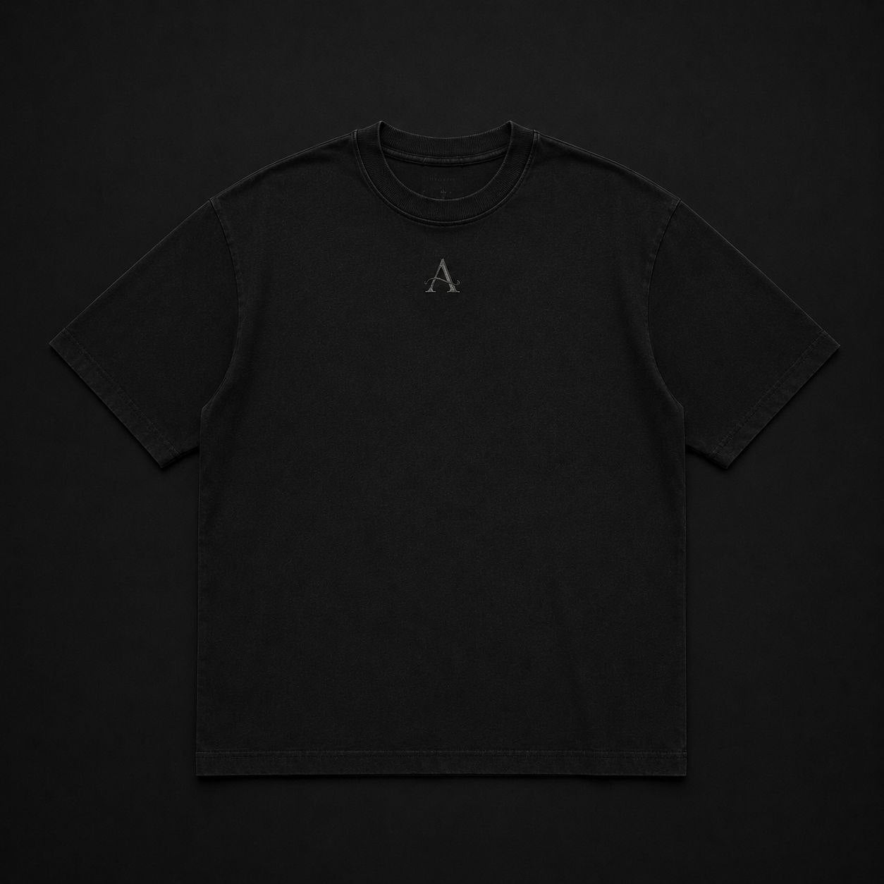 Gothic Cross Graphic Oversized T-Shirt (AUREN STUDIOS)