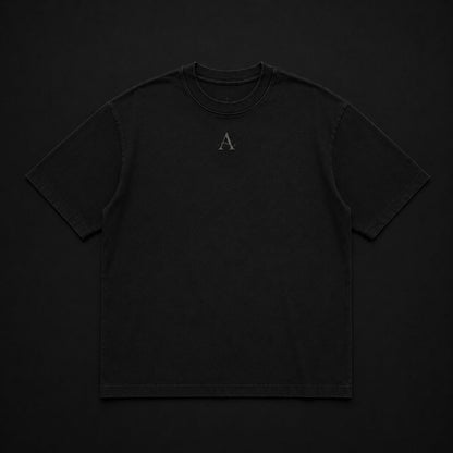 Gothic Cross Graphic Oversized T-Shirt (AUREN STUDIOS)