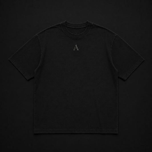 Gothic Cross Graphic Oversized T-Shirt (AUREN STUDIOS)
