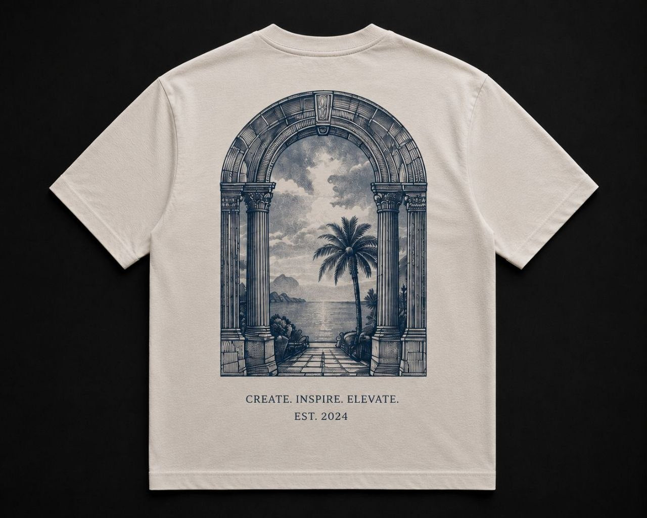 Vintage Graphic Oversized T-Shirt (AUREN STUDIOS)