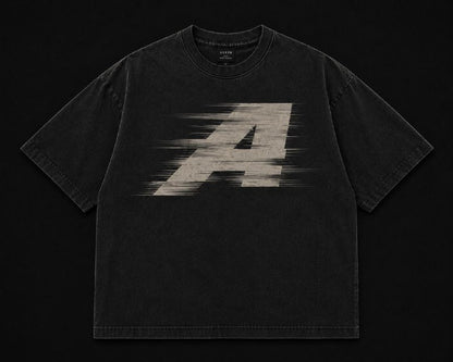 Vintage Oversized Graphic Letter A Streetwear T-Shirt (AUREN STUDIO)