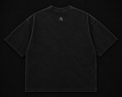 Vintage Oversized Graphic Letter A Streetwear T-Shirt (AUREN STUDIO)