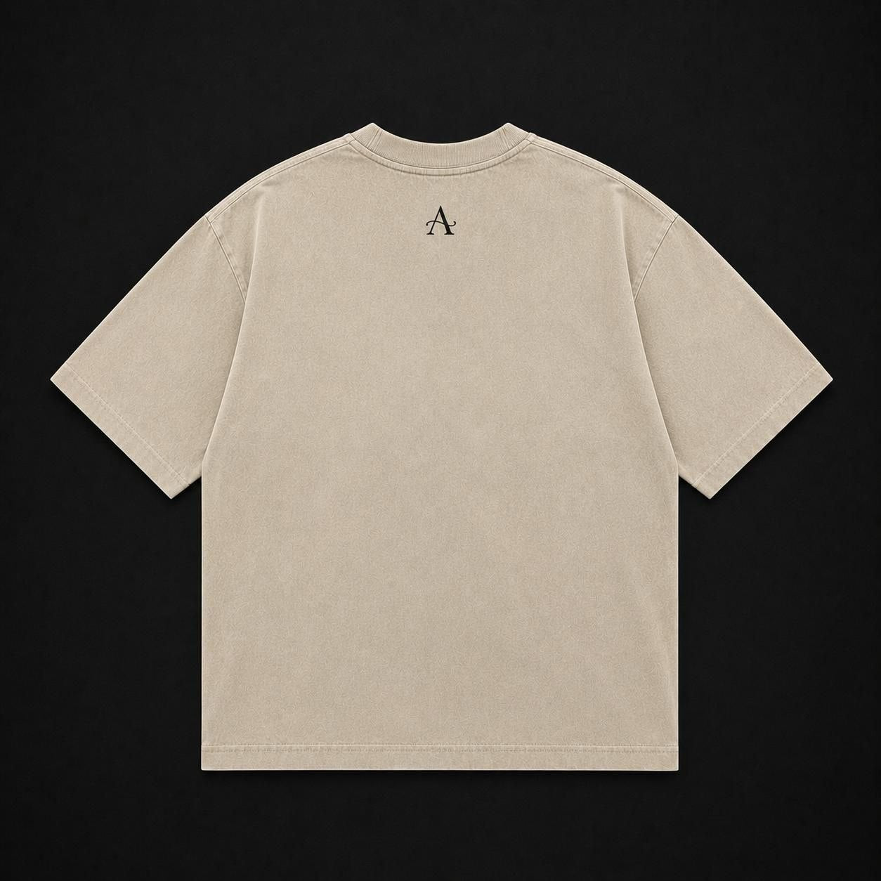 Oversized Signature Print T-Shirt (AUREN STUDIOS)