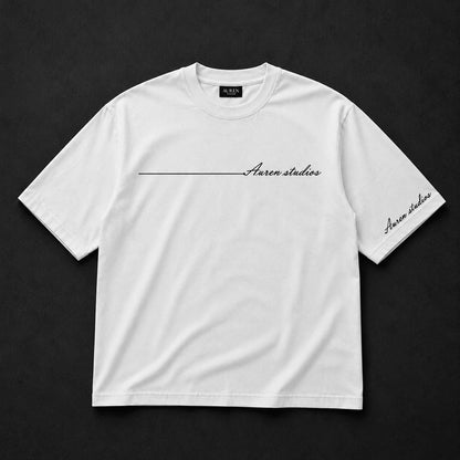 Minimalist Signature Logo T-Shirt (AUREN STUDIOS)