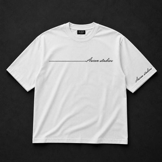 Minimalist Signature Logo T-Shirt (AUREN STUDIOS)
