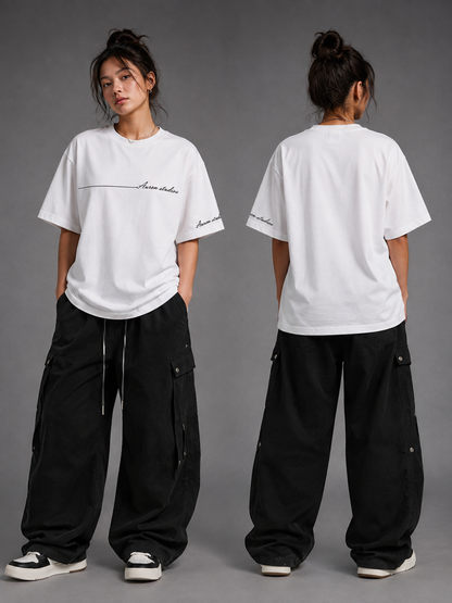 Minimalist Signature Logo T-Shirt (AUREN STUDIOS)